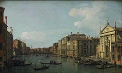 The Grand Canal, Venice, Looking South-East from San Stae to the Fabbriche Nuove di Rialto by Canaletto