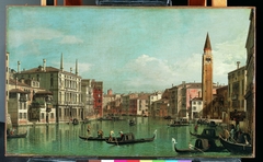 The Grand Canal, Venice, Looking Southeast, with the Campo della Carità to the Right by Canaletto