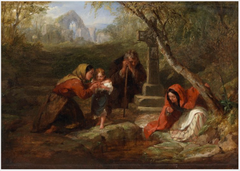 The Holy Well by Frederick Goodall