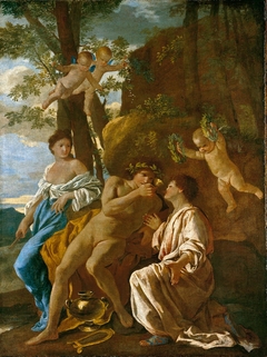 The Inspiration of Anacreon by Nicolas Poussin