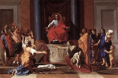 The Judgment of Solomon by Nicolas Poussin