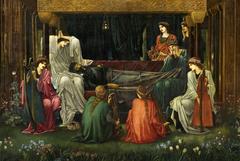 The Last Sleep of Arthur in Avalon by Edward Burne-Jones