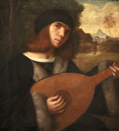 The Lute Player by Giovanni Cariani