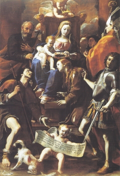 The Madonna of Constantinople by Mattia Preti
