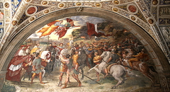 The Meeting of Leo the Great and Attila by Raphael