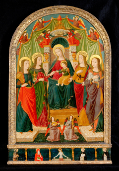 The Mystic Marriage of St Catherine by Anonymous