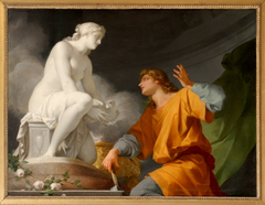 The Origin of Sculpture by Jean-Baptiste Regnault