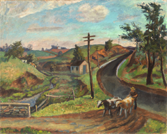 The Roads by Gerrit Hondius