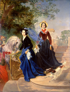 The Shishmareva Sisters by Karl Bryullov