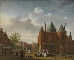 The Sint-Antoniuswaag in Amsterdam by Isaac Ouwater