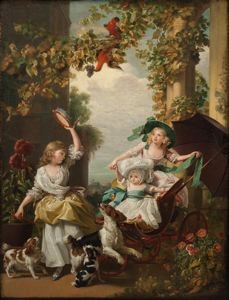 The Three Youngest Daughters of George III by John Singleton Copley