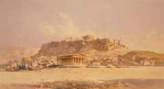 Thiseio and the Acropolis by Angelos Giallinas