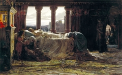 Too Late by Herbert Gustave Schmalz