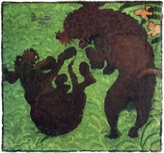 Two Poodles by Pierre Bonnard