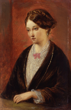 Unknown woman, formerly known as Florence Nightingale by Augustus Egg