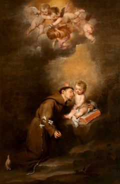 Saint Anthony of Padua with the Child by Bartolomé Esteban Murillo