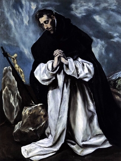 St Dominic in Prayer by El Greco