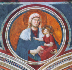 Madonna Col Bambino Ridente by Giotto di Bondone