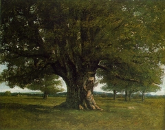 Le chêne de Flagey by Gustave Courbet