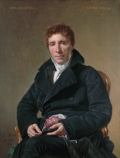 Portrait of Emmanuel-Joseph Sieyès by Jacques-Louis David