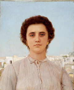 Jeune fille de Capri by Jean Benner