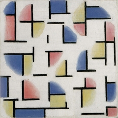 Variation on Composition XIII by Theo van Doesburg