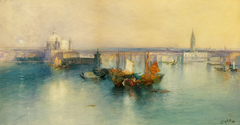 Venice from the Tower of San Giorgio by Thomas Moran