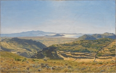 View from Naxos towards Paros by Niels Skovgaard