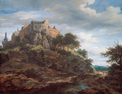 View of Burg Bentheim by Jacob van Ruisdael