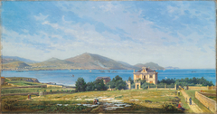 View of El Abra, Bilbao, from Algorta by Juan de Barroeta