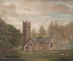 View of Old Arlington Church (St James's), Devon by Maria Pixell