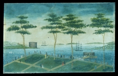 View of the Battery, New York by Anonymous