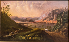 View of the Great Fire of Pittsburgh by William Coventry Wall