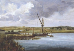 View on the Deben by Thomas Churchyard