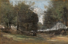 Ville d'Avray, allée sous bois by Jean-Baptiste-Camille Corot