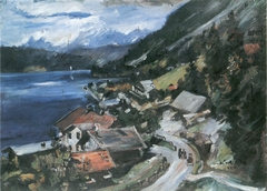 Walchensee, Serpentine by Lovis Corinth