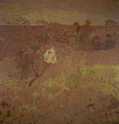 Walking in the Vineyard by Édouard Vuillard