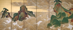 Waves at Matsushima by Ogata Kōrin