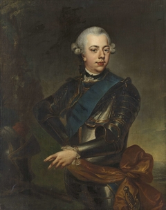 Willem V (1748-1806), prins van Oranje-Nassau by Johann Georg Ziesenis