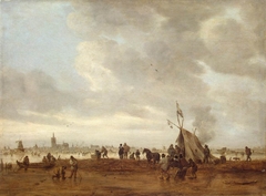 Winter Scene near The Hague by Jan van Goyen