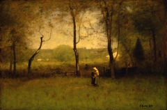 Wood Gatherers, an Autumn Afternoon by George Inness