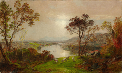 Wyoming Valley by Jasper Francis Cropsey