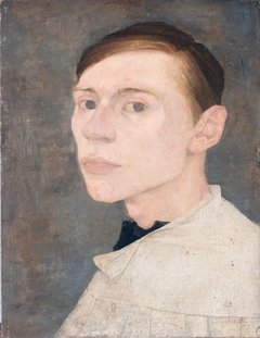 Zelfportret 1909 by Jan Mankes