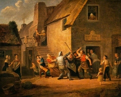 A Brawl outside an Ale House by Alexander Carse