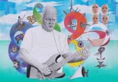 A Pink Floydian Vision Caused by David Gilmour by Abdullah Rafi