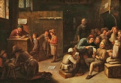 A School Interior by Joos van Craesbeeck