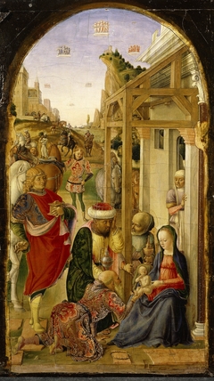 Adoration of the Magi by Lazzaro Bastiani