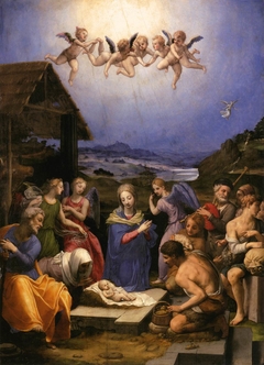 Adoration of the Shepherds (Bronzino) by Agnolo Bronzino