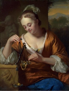 Allegory of Virtue and Riches by Godfried Schalcken