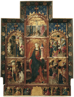 Altarpiece of Saint Barbara by Gonzalo Pérez